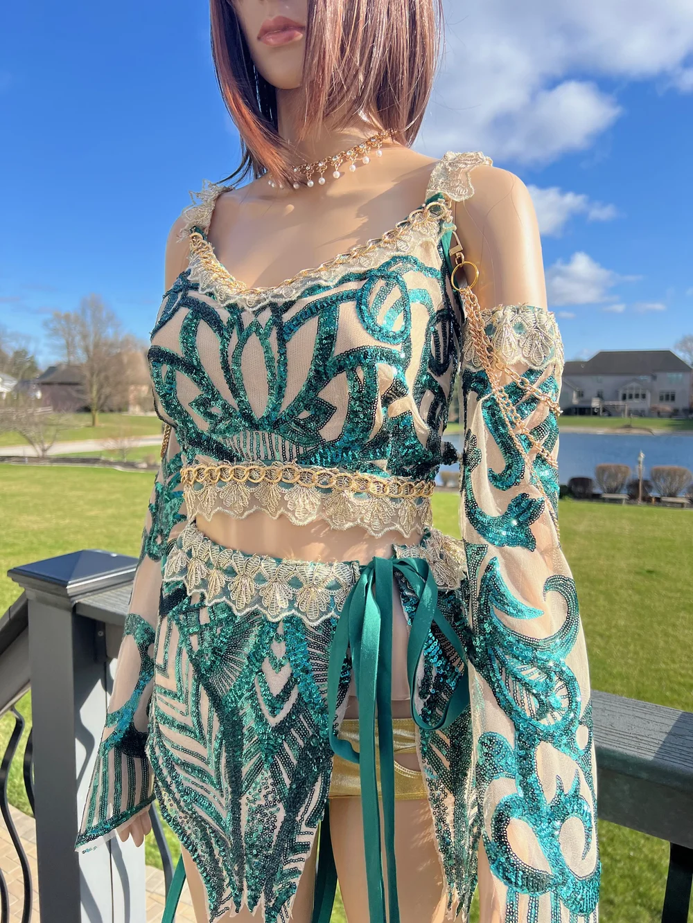 Cassiopeia Luxe Rave Set — Hauteline Bling | Rave Wear Cassiopeia Luxe Rave Set — Hauteline Bling | Rave Wear